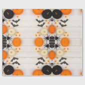 Halloween Geschenkpapier (Flach)