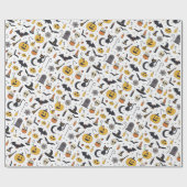 Halloween Geschenkpapier (Flach)