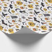Halloween Geschenkpapier (Ecke)