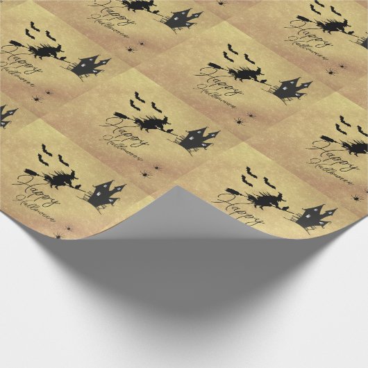 Halloween Geschenkpapier (Ecke)