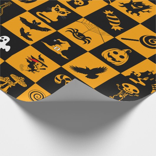 halloween geschenkpapier (Ecke)