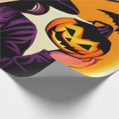 Halloween Geschenkpapier (Ecke)