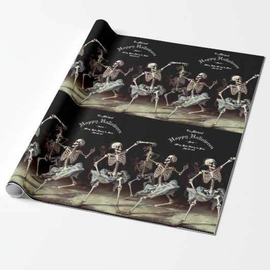 Halloween Geschenkpapier (Ungerollt)