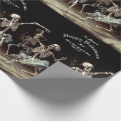 Halloween Geschenkpapier (Ecke)