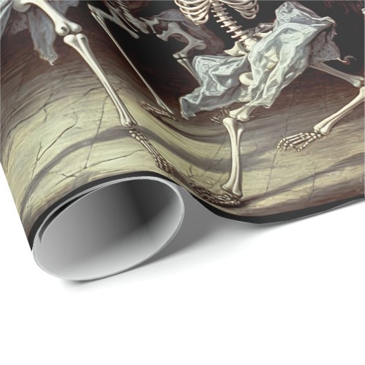 Halloween Geschenkpapier (Rolleneckpunkt)