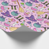 Halloween Geschenkpapier (Ecke)