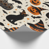 HALLOWEEN GESCHENKPAPIER (Ecke)