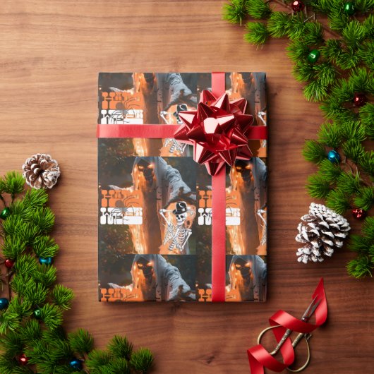 Halloween geschenkpapier (Feiertagsgeschenk)