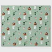 Halloween Geschenkpapier (Flach)