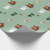 Halloween Geschenkpapier (Ecke)
