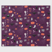 Halloween Geschenkpapier (Flach)