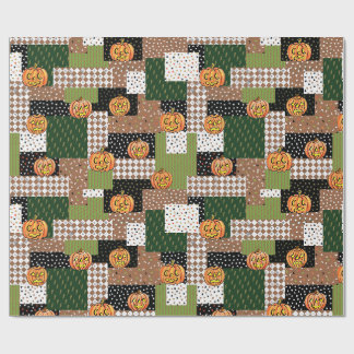 Halloween-Geschenkpapier-Flickwerk Geschenkpapier