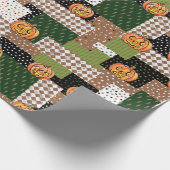 Halloween-Geschenkpapier-Flickwerk Geschenkpapier (Ecke)
