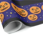 Halloween-Geschenkpapier Geschenkpapier (Rolleneckpunkt)