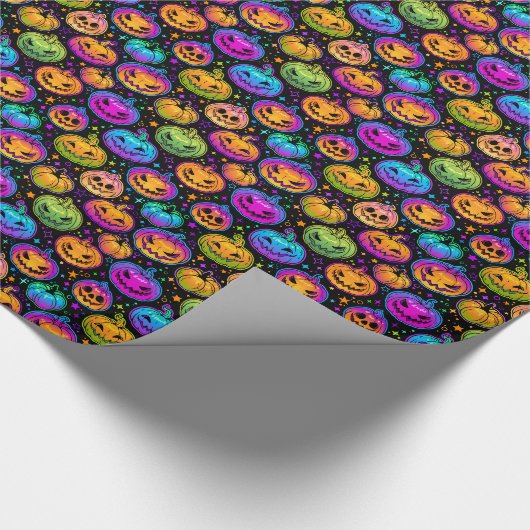 Halloween-Geschenkpapier Geschenkpapier (Ecke)