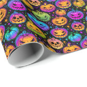 Halloween-Geschenkpapier Geschenkpapier (Rolleneckpunkt)
