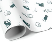 Halloween-Geschenkpapier Geschenkpapier (Rolleneckpunkt)