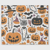 Halloween-Geschenkpapier Geschenkpapier (Flach)