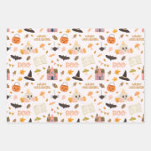 Halloween-Geschenkpapier Geschenkpapier Set (Vorderseite)