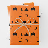 Halloween-Geschenkpapier Geschenkpapier Set (Beispiel)