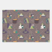 Halloween Geschenkpapier Set (Vorderseite)