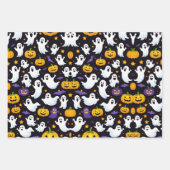 HALLOWEEN GESCHENKPAPIER SET (Vorderseite)