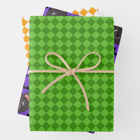 Halloween Geschenkpapier Set (Beispiel)