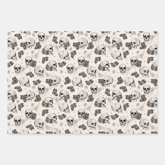 Halloween Geschenkpapier Set (Vorderseite 3)