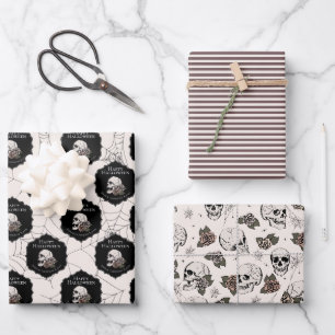 Halloween Geschenkpapier Set