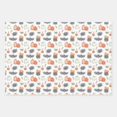 Halloween Geschenkpapier Set (Vorderseite)