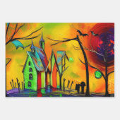 Halloween Geschenkpapier Set (Vorderseite 2)