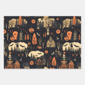 Halloween Geschenkpapier Set (Vorderseite 3)