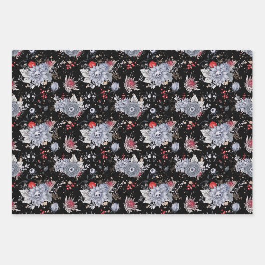 Halloween Geschenkpapier Set (Vorderseite 2)