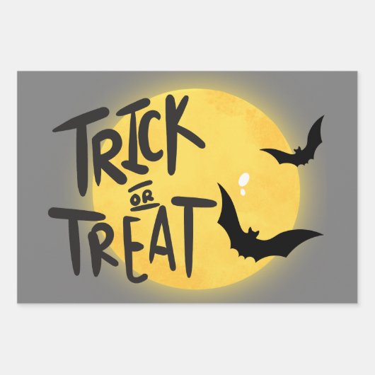 Halloween Geschenkpapier Set (Vorderseite 3)