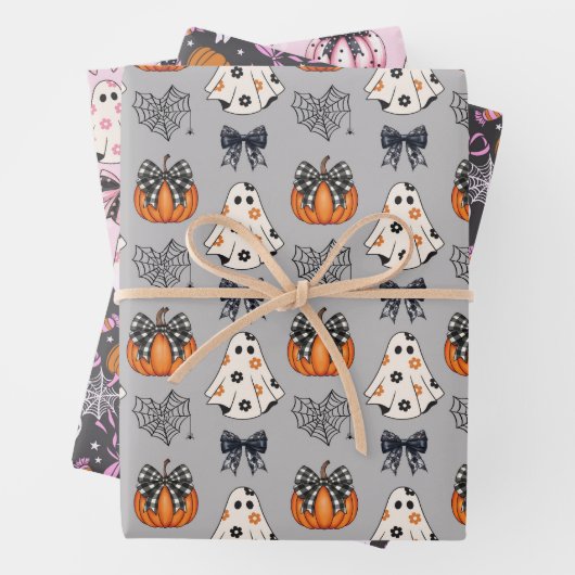 Halloween Geschenkpapier Set (Beispiel)