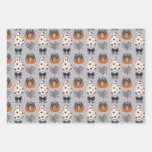 Halloween Geschenkpapier Set (Vorderseite)