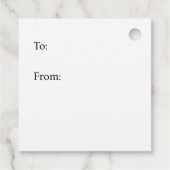 Halloween-Geschenktag - Leckereien für Dich! Geschenkanhänger (Rückseite)