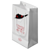 Halloween-Geschenktasche Kleine Geschenktüte (Vorderseite Schrägansicht)