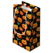 Halloween-Geschenktasche Kleine Geschenktüte (Rückseite Schrägansicht)