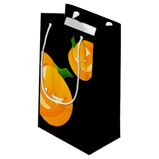 Halloween-Geschenktasche Kleine Geschenktüte (Rückseite Schrägansicht)