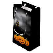 Halloween-Geschenktasche Kleine Geschenktüte (Rückseite Schrägansicht)