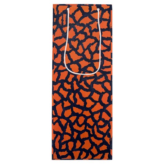 Halloween Geschenktüte Für Weinflaschen (Vorderseite)