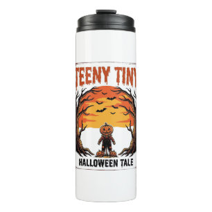 Halloween-Geschichte Teeny Tiny Gruselige Vintage- Thermosbecher