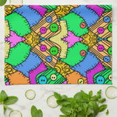 Halloween Geschirrtuch (Gefaltet)