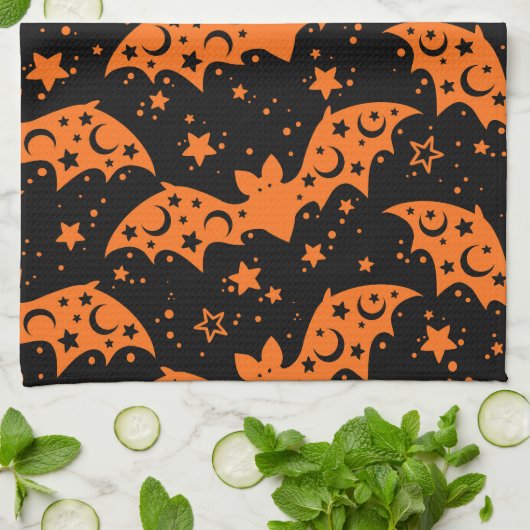 Halloween Geschirrtuch (Gefaltet)