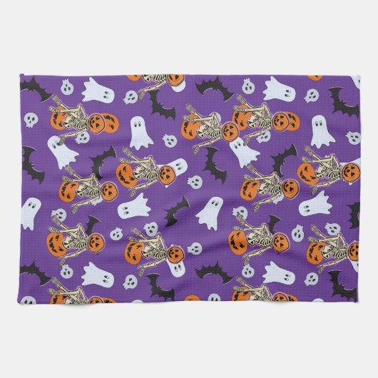 Halloween Geschirrtuch (Horizontal)