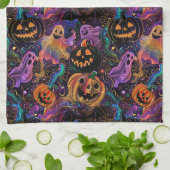 Halloween Geschirrtuch (Gefaltet)