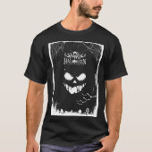 Halloween-Gesicht T-Shirt (Vorderseite)