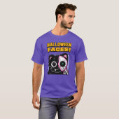 Halloween-Gesichter T-Shirt (Vorne ganz)