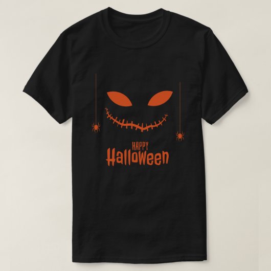 Halloween-Gesichtsspinne Kostüme Mens Womens T-Shirt (Design vorne)